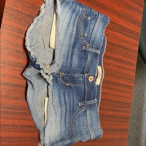 Hollister jean shorts